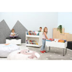 Knygų lentyna ir pufai 098304 - Image 4