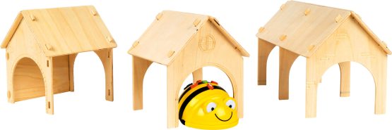 Išmaniųjų robotukų Bitutė BEE-BOT tunelių rinkinys 3 vnt. 356152