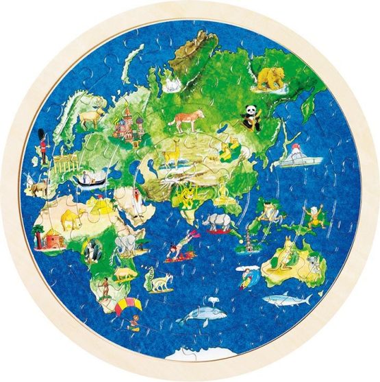 Dėlionė Žemėlapis 30 cm 57666