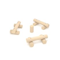 Natūralios medienos ROBINIA suoliukai RB1349