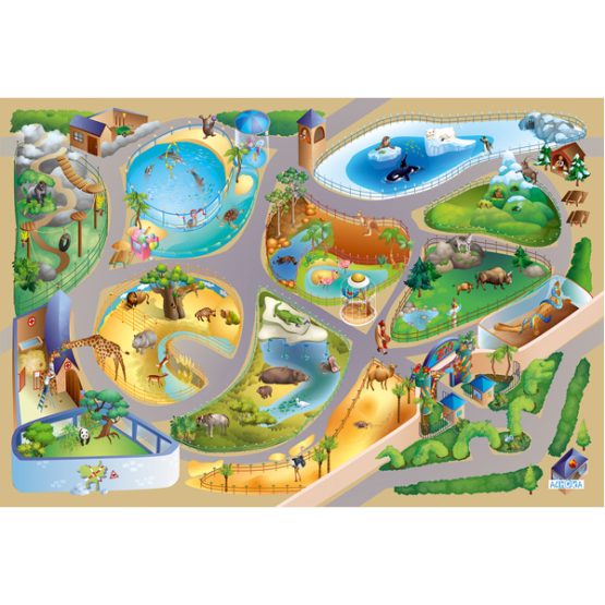 Kilimas Žvėrynas 1*1,5 m 617003