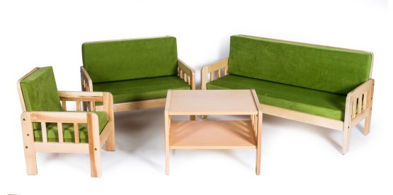 Minkštas sėdimųjų baldų komplektas MD01607