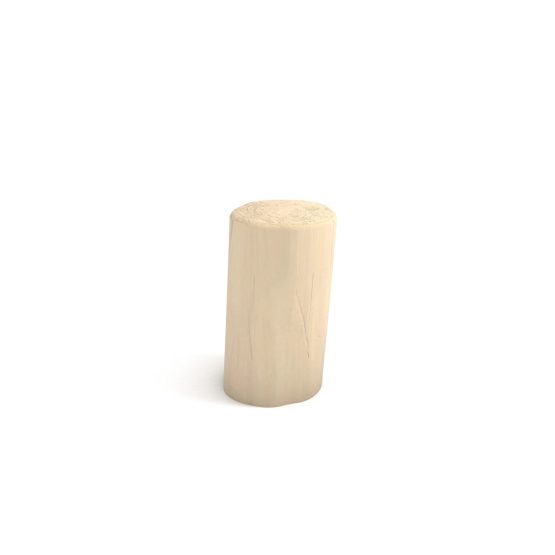 Natūralios medienos ROBINIA rąstelis balansavimui  / sėdėjimui RB1251