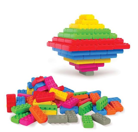 Plastikinės kaladėlės „Plytos Junior“ 110 el. MA1724