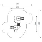 Kompleksinė lauko žaidimų aikštelė 0109-1 - Image 6
