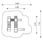 Kompleksinė lauko žaidimų aikštelė 0208 - Image 9