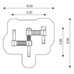 Kompleksinė lauko žaidimų aikštelė 0214 - Image 9