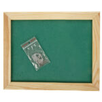 Spalvota kamštinė lenta mediniu rėmu 100*150 cm - Image 2
