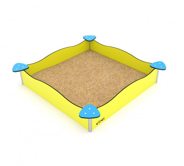 0801-1 Smėlio dėžė 1,78 * 1,78 m 0801 - Image 1