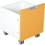 Suoliukas su stalčiais dviem stalčiais ant ratukų 092169 - Image 5