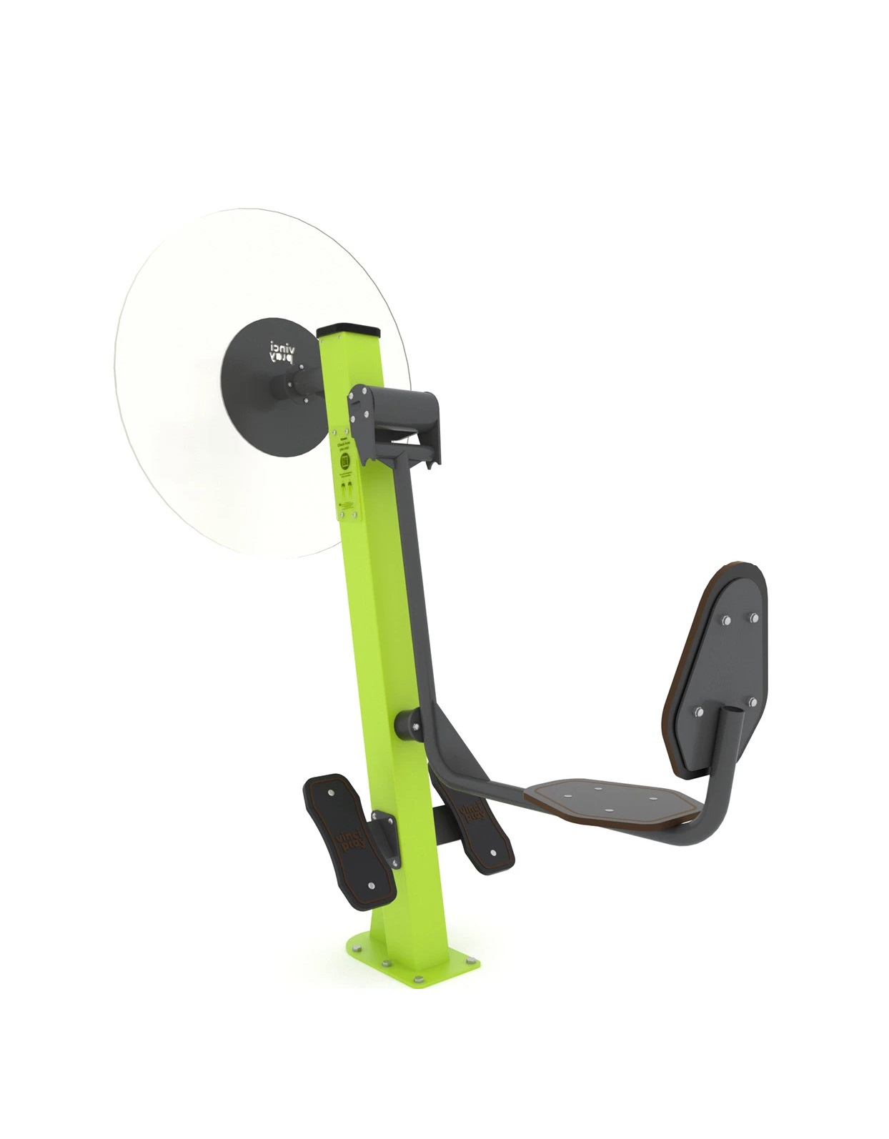 1147 Dvigubas lauko treniruoklis sukimas rankoms ir stūmimas kojoms 1147 - Image 1