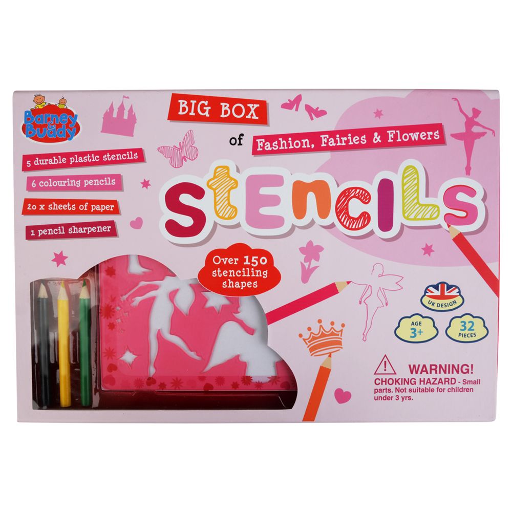 12381-927072891cc2d1af3a56b54167c366bf Trafaretas fėja rinkinys BAB022 - Image 1