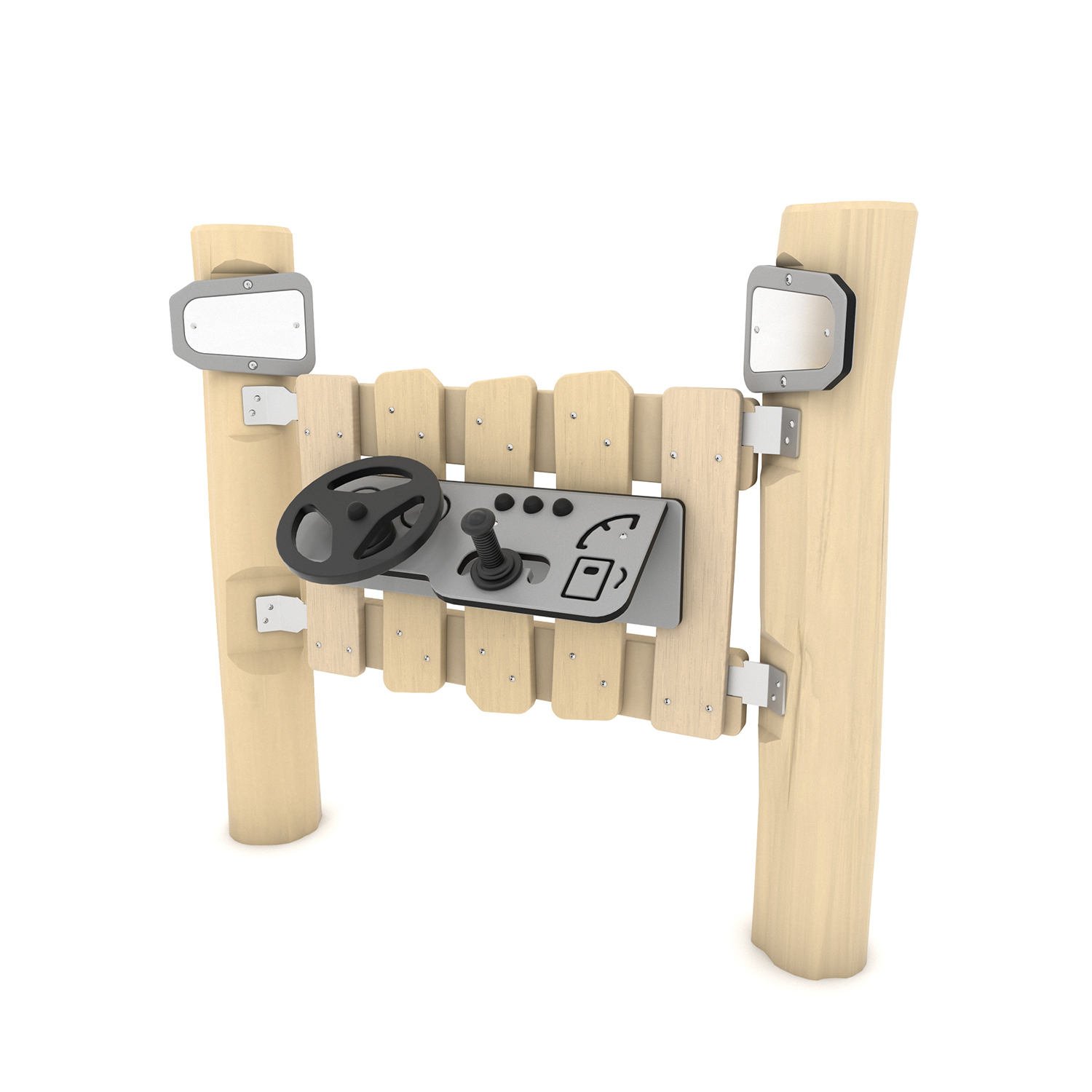 1340 Natūralios medienos ROBINIA manipuliacinė lenta RB1340 - Image 1