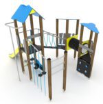 Kompleksinė lauko žaidimų aikštelė  WD1409
