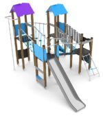 Kompleksinė lauko žaidimų aikštelė WD1411