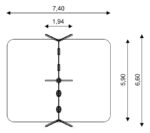 Keturvietės sūpynės WD1424-1 - Image 3