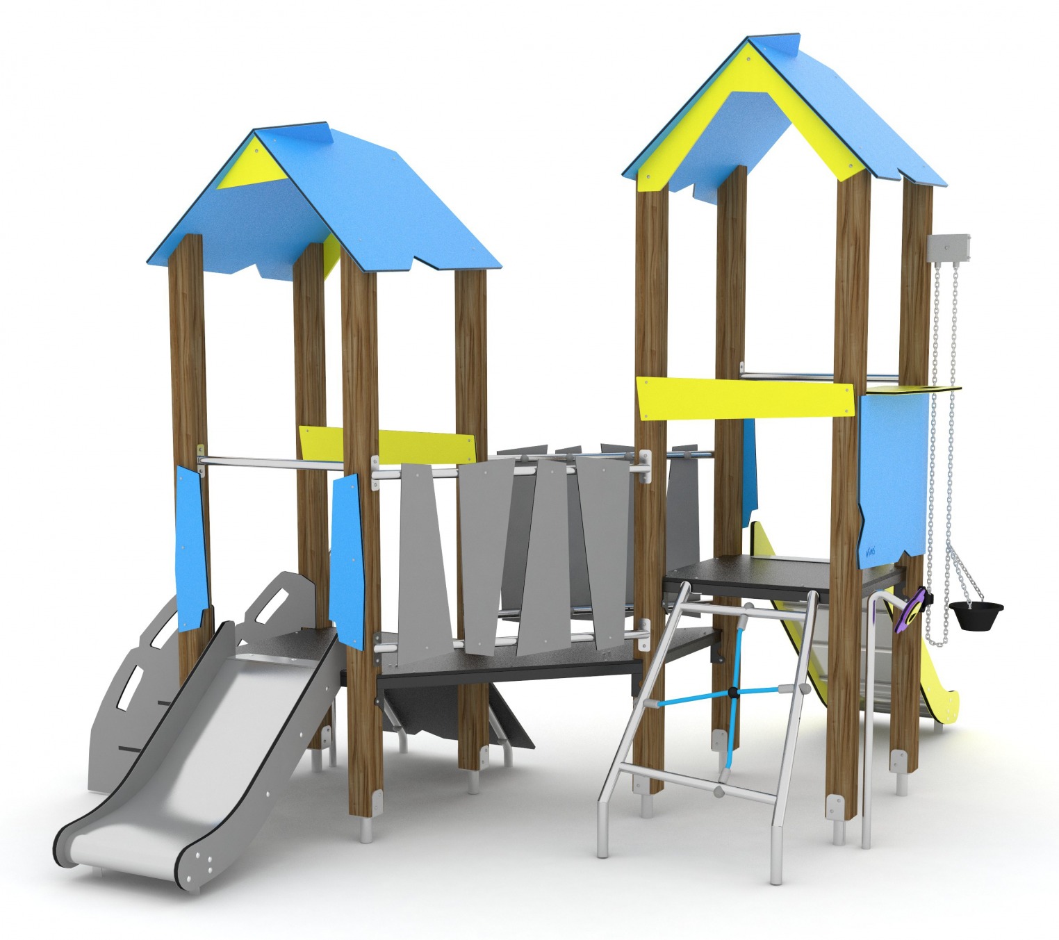 1436-1 Kompleksinė lauko žaidimų aikštelė WD1436 - Image 1