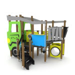 Kompleksinė lauko žaidimų aikštelė WD1550 - Image 4