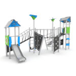 Kompleksinė lauko žaidimų aikštelė 1711 - Image 8