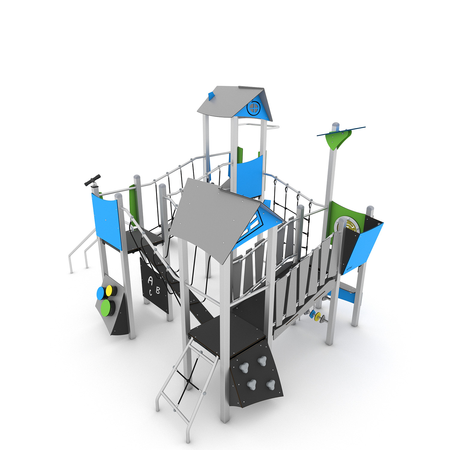 1712 Kompleksinė lauko žaidimų aikštelė 1712 - Image 1