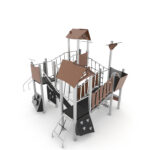 Kompleksinė lauko žaidimų aikštelė 1712 - Image 2