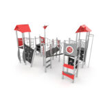 Kompleksinė lauko žaidimų aikštelė 1713 - Image 4