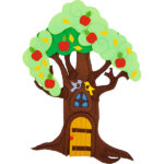 Medžiaginė manipuliacinė sienelė metų laikai Obelis 196024 - Image 2