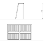 Lauko futbolo vartai 2452 - Image 3