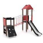 Kompleksinė lauko žaidimų aikštelė WD1408 - Image 6