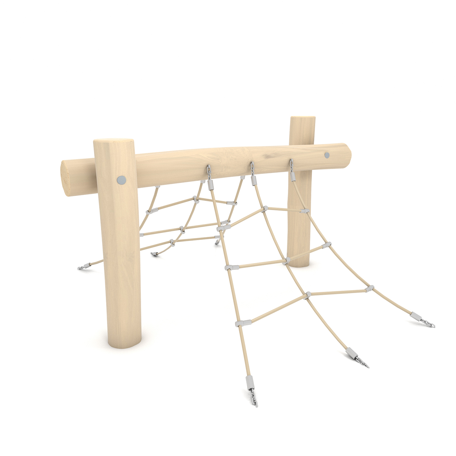 3a7a-rb12761s Natūralios medienos ROBINIA laipiojimo tvorelė RB1276 - Image 1