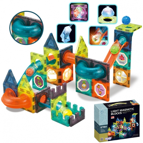 40000 Magnetinis vitražinis konstruktorius 75 vnt. 40000 - Image 1