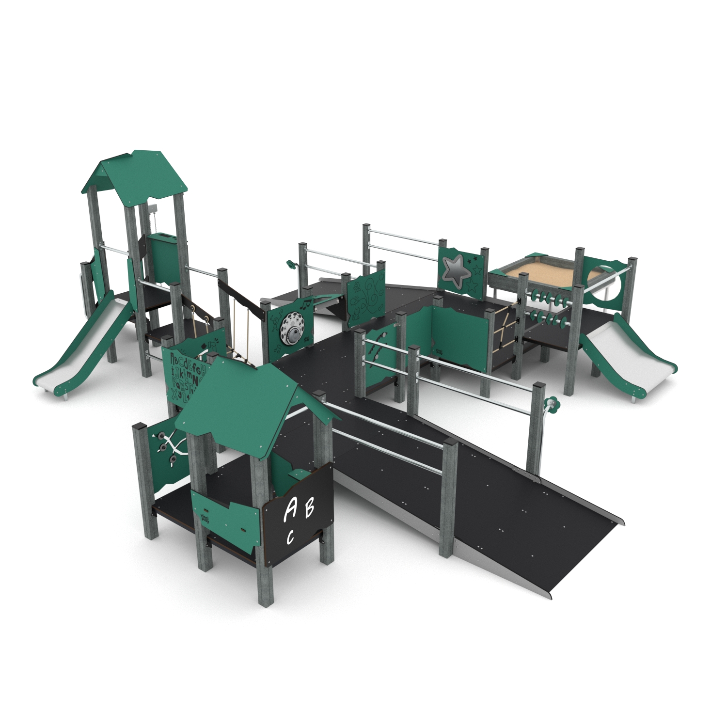 4c81-wd1506c11q1s Eko žaidimų kompleksas pritaikytas neįgaliesiems WD1506 R - Image 1