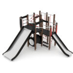 Kompleksinė lauko žaidimų aikštelė  WD1450 - Image 3