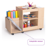 Mobili spintelė daiktams su stalčiais 855642