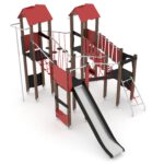 Kompleksinė lauko žaidimų aikštelė WD1411 - Image 6