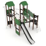 Kompleksinė lauko žaidimų aikštelė WD1411 - Image 5