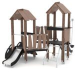 Kompleksinė lauko žaidimų aikštelė WD1436 - Image 3