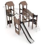 Kompleksinė lauko žaidimų aikštelė WD1411 - Image 4