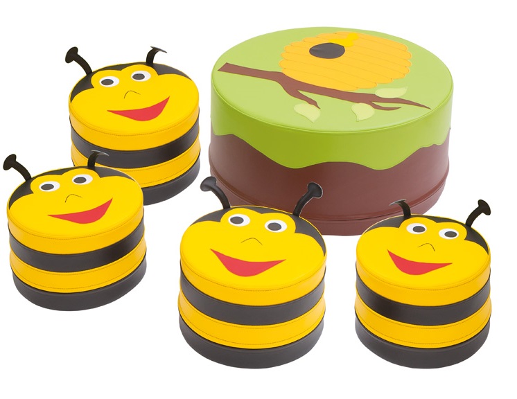 855215_a_22 Pufų komplektas Bitutė 855215 - Image 1