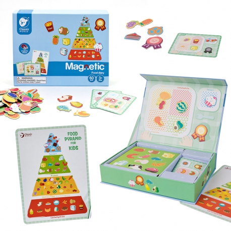 CW20041 Magnetukų rinkinys Maisto piramidė CW20041 - Image 1