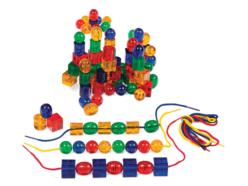 EC0026 Skaidrių karoliukų rinkinys varstymui EC0026 - Image 1