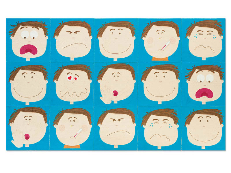 HK1323 Emocijų kilimėliai HK1323 - Image 1