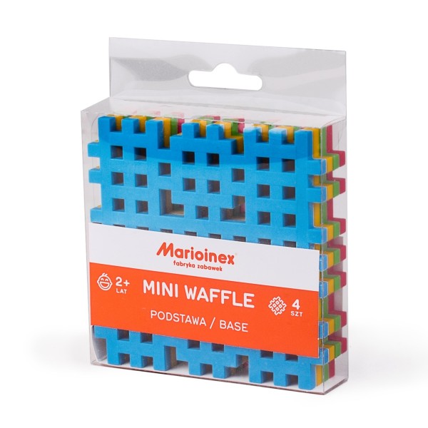 KVMPagr MINI vaflinio konstruktoriaus pagrindas Marioinex 4 vnt. KVMPAGR - Image 1