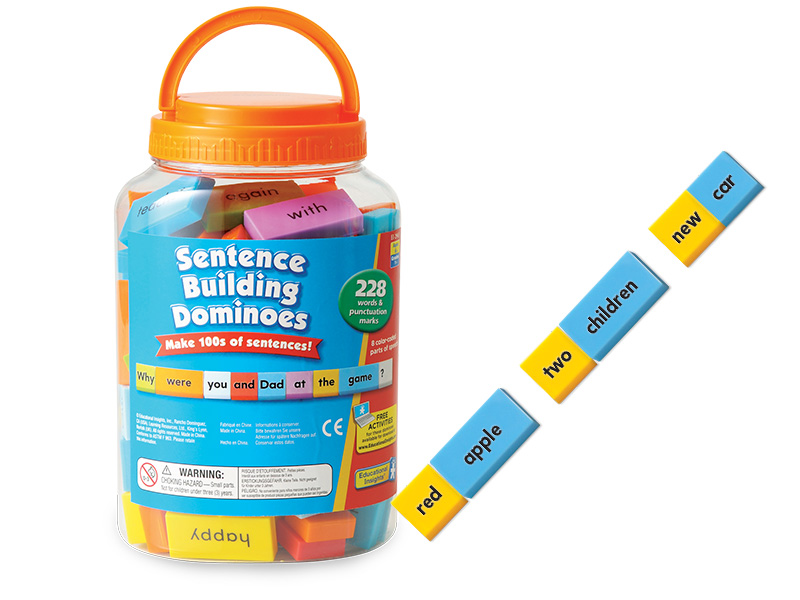 LR2943 Mokomosios domino kaladėlės anglų kalba LR2943 - Image 1