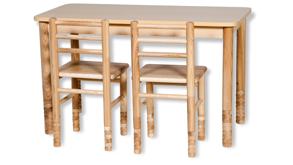 Medinis-stalas Medinis nereguliuojamas stalas ERGO - Image 1