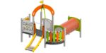 Kompleksinė lauko žaidimų aikštelė  N002