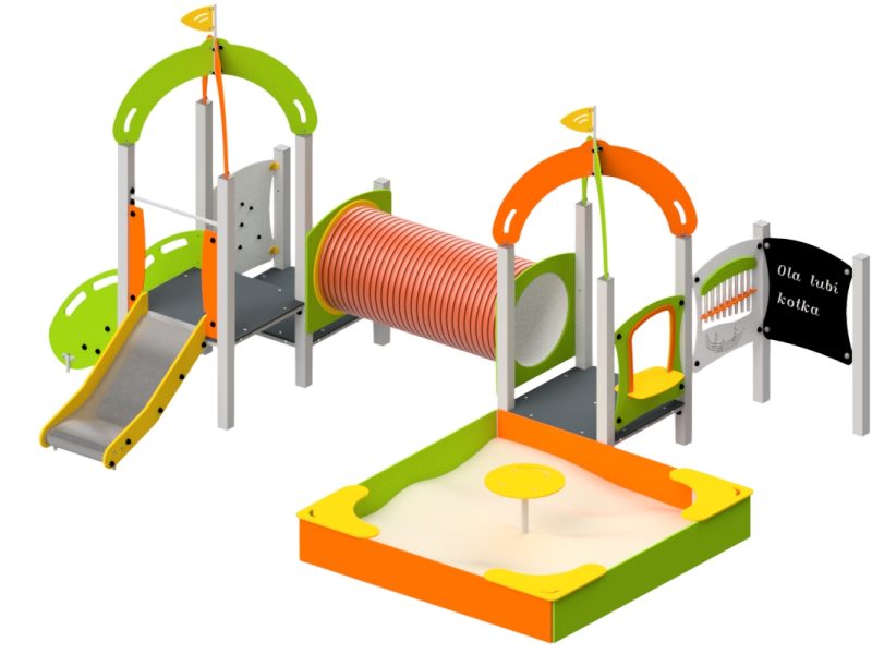 N003 Kompleksinė lauko žaidimų aikštelė N003 - Image 1