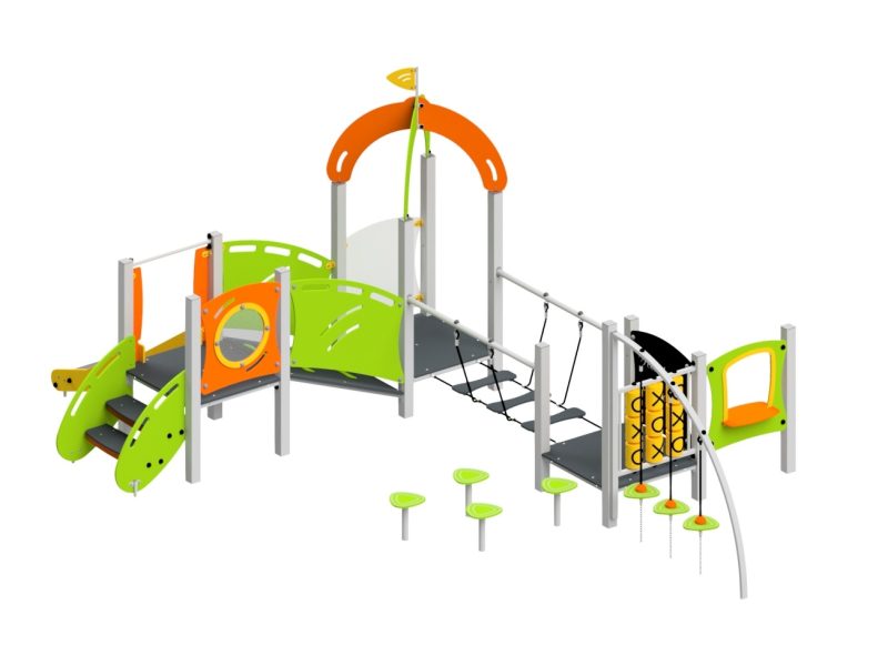 N006 Kompleksinė lauko žaidimų aikštelė N006 - Image 1