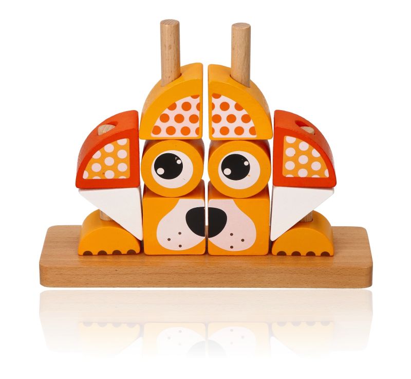 N4034 Kaladėlių dėlionė šuo N4034 - Image 1