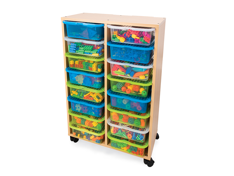 NS4446 Mobili spintelė su dėžutėmis ir 16 skirtingų konstruktorių NS4446 - Image 1